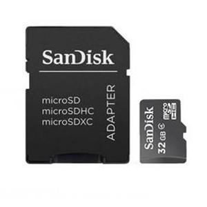 Cartao Memoria Micro SD 32gb + Adaptador SANDISK
