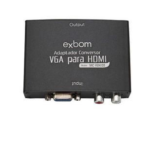 Conversor VGA X HDMI com Audio EXBOM