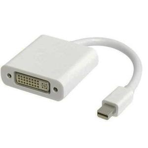Cabo Adaptador Mini DisplayPort X DVI Femea 24+5 Branco PLUSDATA