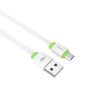 Cabo Usb para V8 (Micro Usb) 1.0 Metros 2A Branco CB-100WH C3TECH