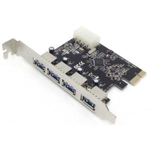 Placa PCIex Usb 3.0 - 4 Portas DP-43 DEX