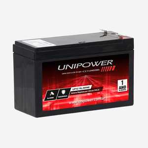 Bateria 12V 4Ah UP12ALARME UNIPOWER