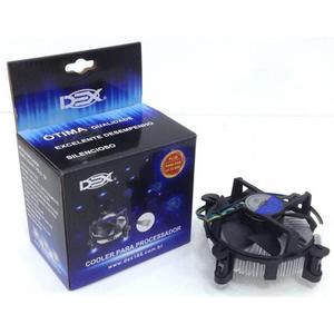 Cooler Microventilador Processador Intel 1150 1155 1156 (Trava) DX-1150 DEX