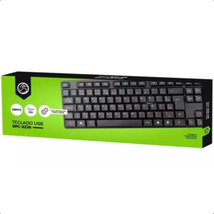 TECLADO USB BRAZILPC BPC-8236 PRETO 1,3M PLUSDATA