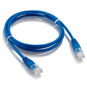 Cabo Rede Patch Cord CAT6e 10 Metros Azul DEX