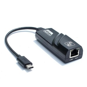 Adaptador USB-C 3.0 Macho x Rede RJ45 (10/100/1000)Femea PLUSDATA