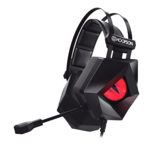 Fone Headset Gamer com LED (Vermelho) HOOPSON