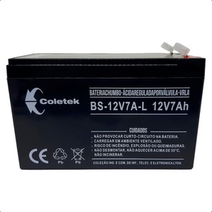 BATERIA SELADA 12V 7Ah COLETEK