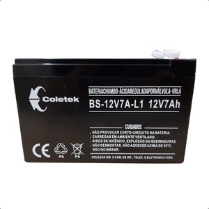 BATERIA 12v 7ah BS-12V7A T1 "L1" COLETEK