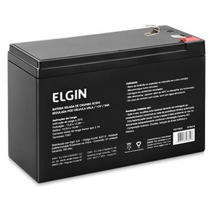 BATERIA SELADA DE CHUMBO VRLA 12V 9AH ELGIN
