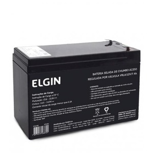 BATERIA SELADA DE CHUMBO VRLA 12V 7AH ELGIN