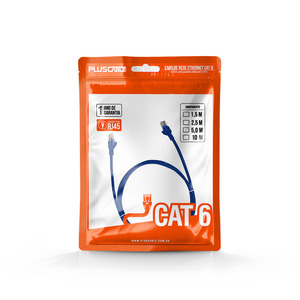 CABO REDE CAT.6 10M PC-ETH6U100BL PATCH CORD PLUSCABLE