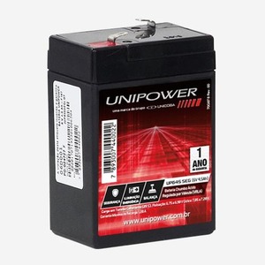 Bateria 6V 4.5Ah UP645SEG UNIPOWER