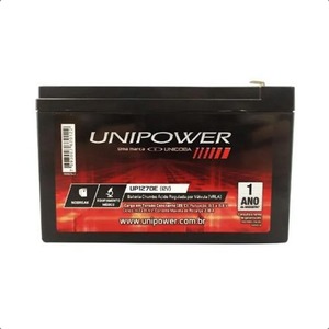 Bateria 12V 7Ah UP1270E UNIPOWER