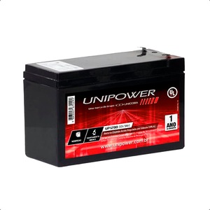 Bateria 12V 9Ah UP1290 UNIPOWER