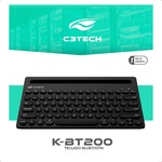 Teclado Sem Fio Bluetooth Multi-Device C3TECH