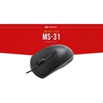 Mouse USB MS-31BK Preto C3TECH