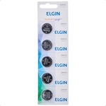 Bateria 3V CR2032 (com 5 unidades) ELGIN