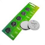 Bateria 3V CR2032 (com 5 unidades) ELGIN