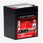 Bateria 12V 5Ah UP1250 UNIPOWER