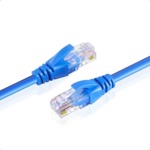 Cabo Rede Patch Cord CAT5e 3 Metros Azul DEX