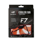 Microventilador Cooler Fan 120 x 120 x 25 (Conector Placa e Fonte) F7-L100RD c/ Led Vermelho C3TECH