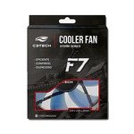 Microventilador Cooler Fan 120 x 120 x 25 (Conector Placa e Fonte) F7-L100BL c/ Led Azul C3TECH