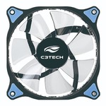 Microventilador Cooler Fan 120 x 120 x 25 (Conector Placa e Fonte) F7-L130BL c/ 30 Leds Azul C3TECH