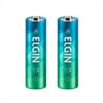 Pilha Alcalina AA LR6 Blister com 2 unidades ELGIN