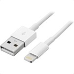 Cabo USB Lightning (Iphone) 2 Metros 2A CB-L20WH C3PLUS