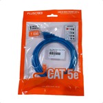Cabo de Rede CAT 5e 1.5 Metros (Azul) PLUSCABLE