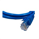 Cabo de Rede CAT 5e 1.5 Metros (Azul) PLUSCABLE
