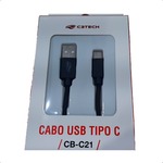 Cabo USB Tipo C - (CB-C21BK) C3TECH
