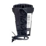 ESTABILIZADOR -300VA BIVOLT 115V PRETO FORCE LINE