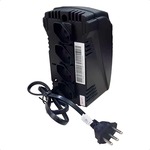 ESTABILIZADOR -500VA MONOVOLT 115V PRETO FORCE LINE