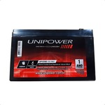 Bateria 12V 9Ah UP1290 UNIPOWER