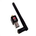 ADAPTADOR WIRELESS COM ANTENA 802. PLUSDATA