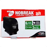 NOBREAK OFFICE SECURITY 1200VA BIV/115V 6 TOMADAS FORCE LINE