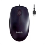 Mouse Usb M90 Preto LOGITECH