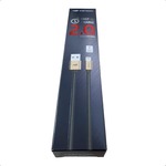 Cabo Usb para Iphone com Malha 2 Metros 2A Dourado CB-210GD C3TECH