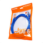 Cabo Rede CAT6E / 1.5 Metros Azul PLUSCABLE