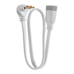 CORDÃO PROLONGADOR 90 PP PLANO 20A 3X2,50 mm2 - 2P+T - COR:BRANCA MEGATRON